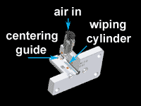 AIR WIPE AWM 51 SECTIONED VIEW