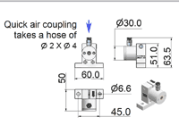 AIR WIPE AWM 61 DIMENSIONS