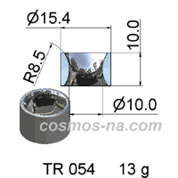 WIRE GUIDE CARBIDE RING TR 054